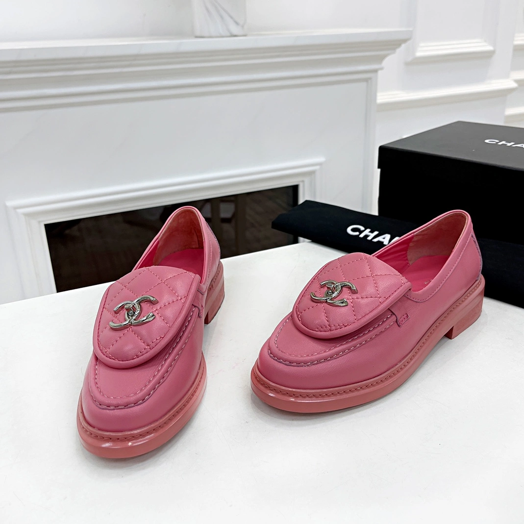 Chanel Leather Shoes For Women DailyWear 1419