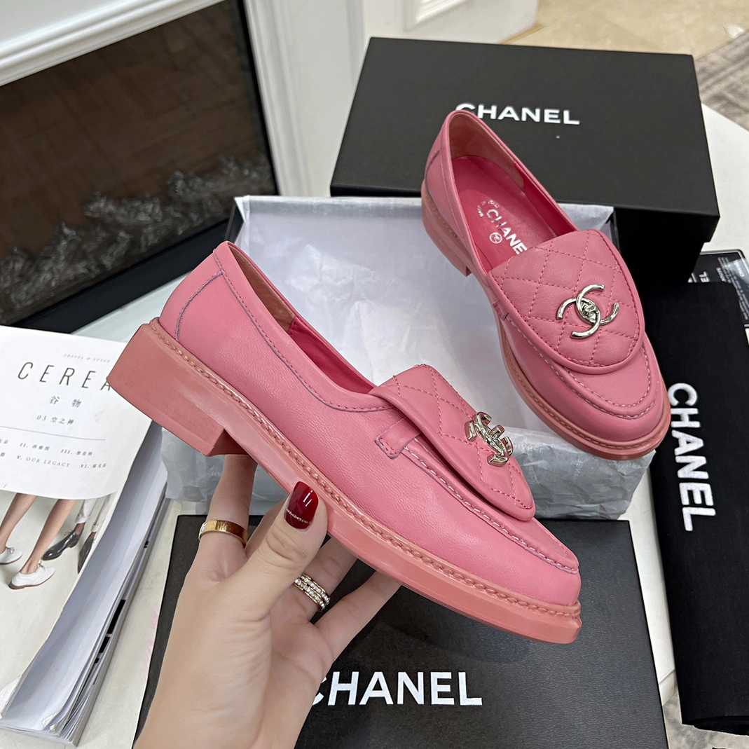 Chanel Leather Shoes For Women DailyWear 1419