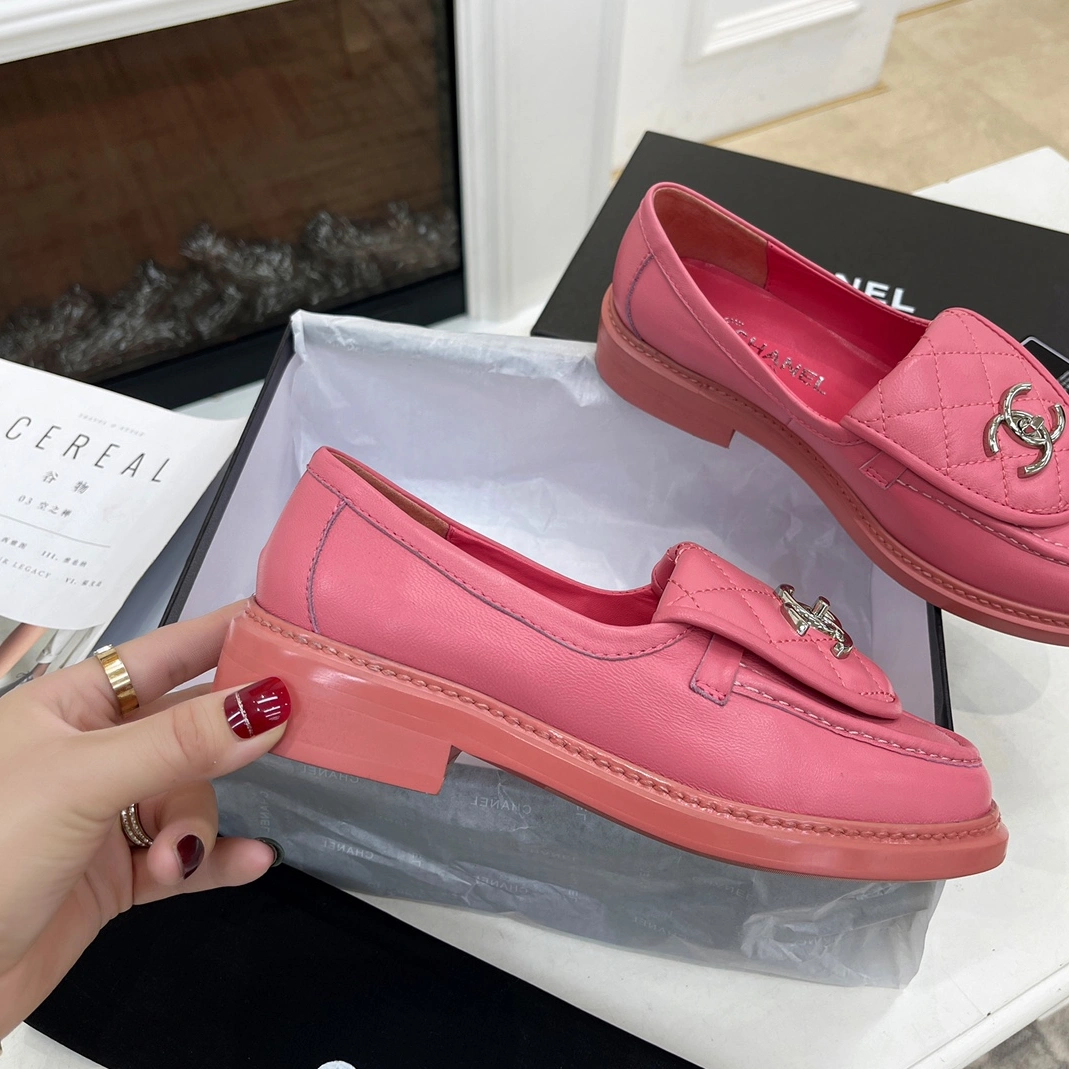 Chanel Leather Shoes For Women DailyWear 1419