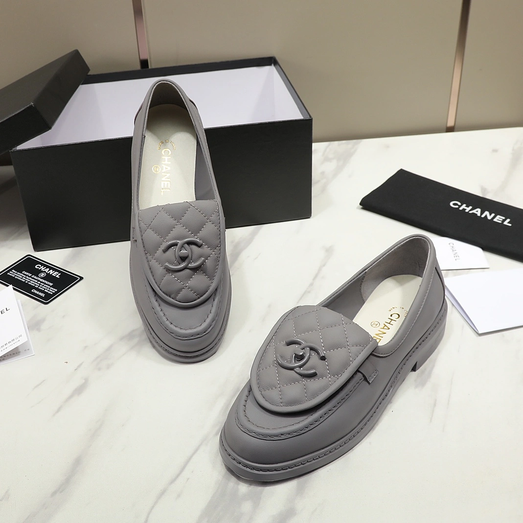 Chanel Leather Shoes For Women GoodFit 8879