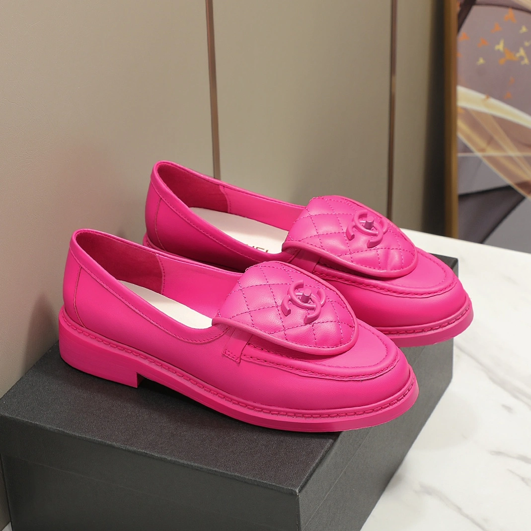 Chanel Leather Shoes For Women Lightweight 5543