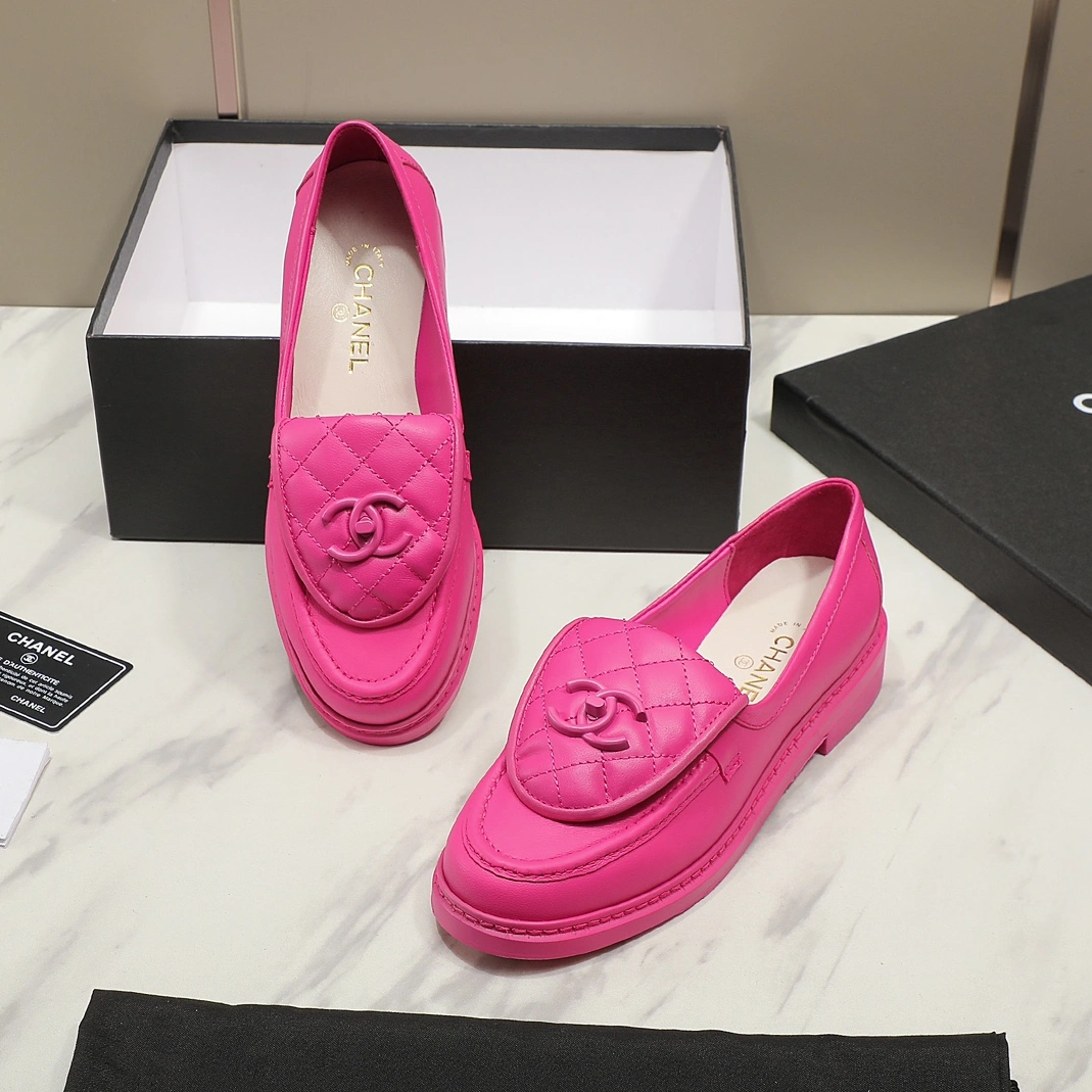 Chanel Leather Shoes For Women Lightweight 5543