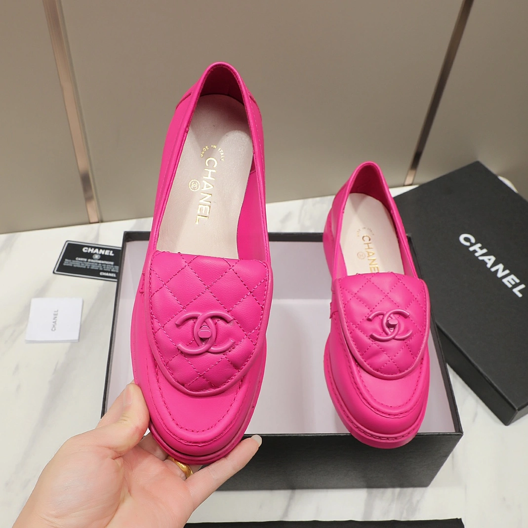 Chanel Leather Shoes For Women Lightweight 5543