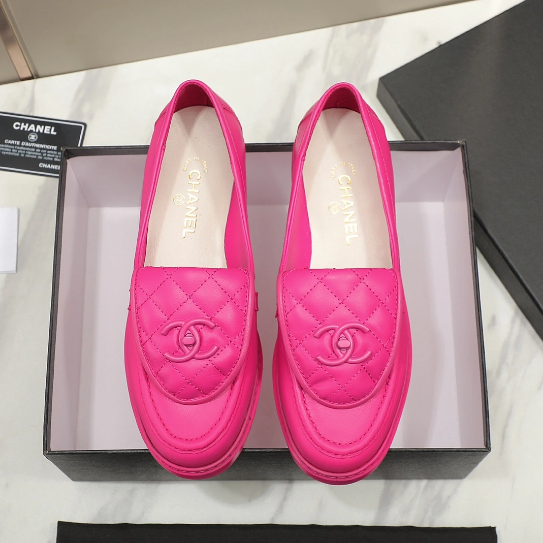 Chanel Leather Shoes For Women Lightweight 5543