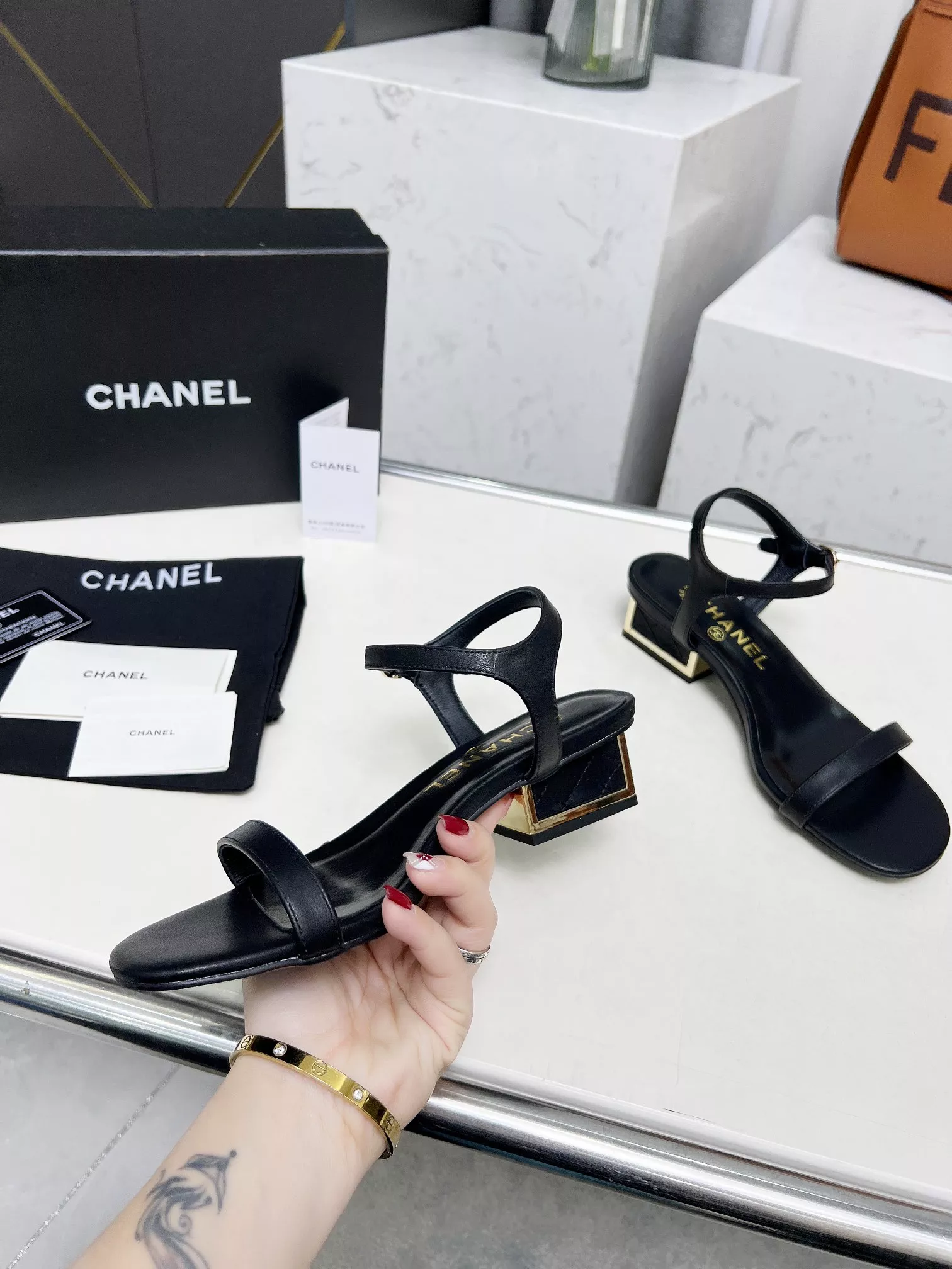 Chanel Sandal For Women Classic 2191