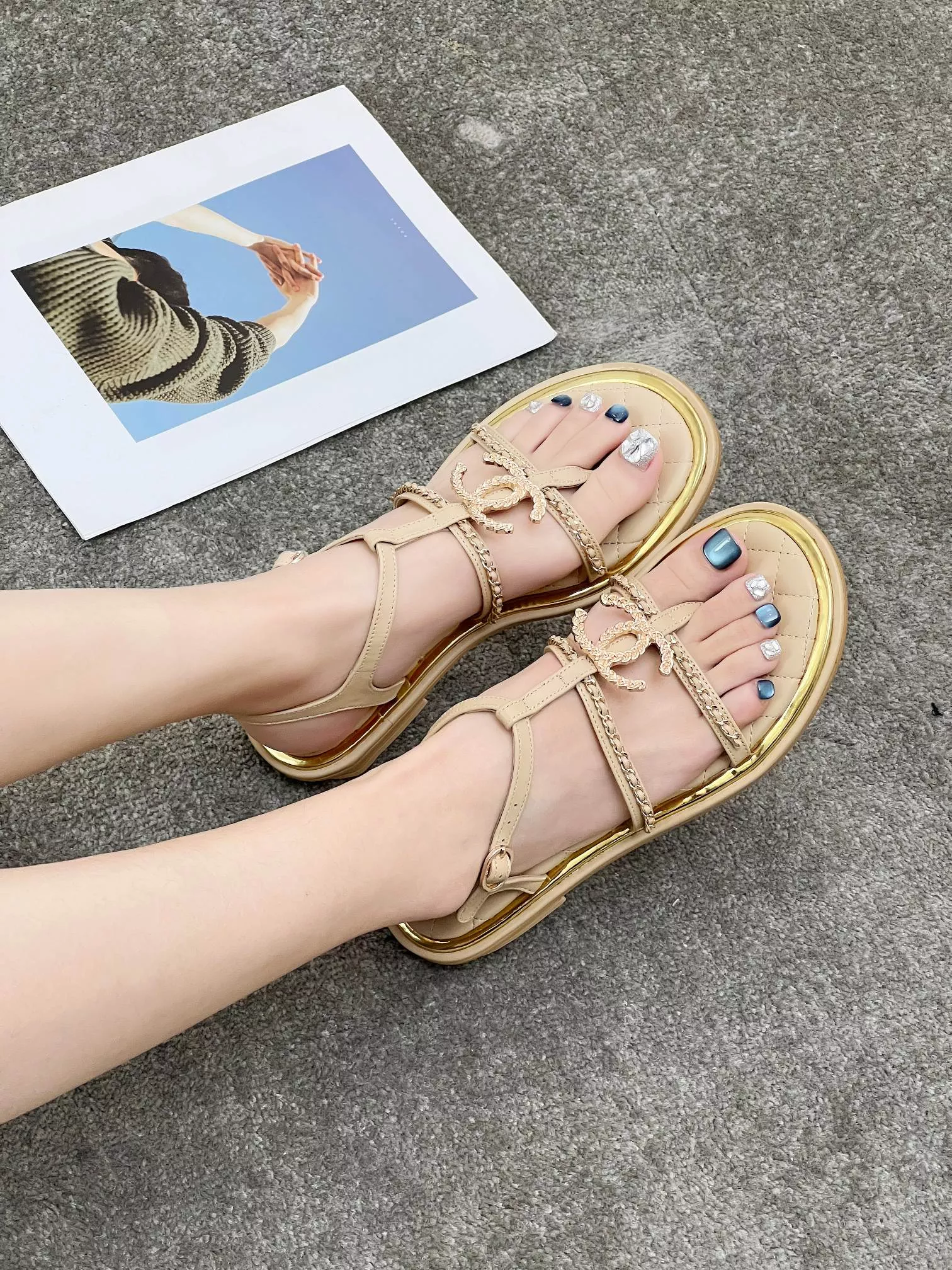 Chanel Sandal For Women DailyWear 2984