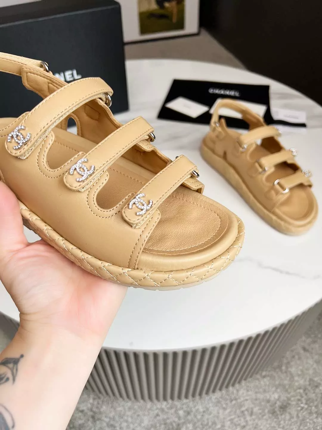 Chanel Sandal For Women Minimalist 8755