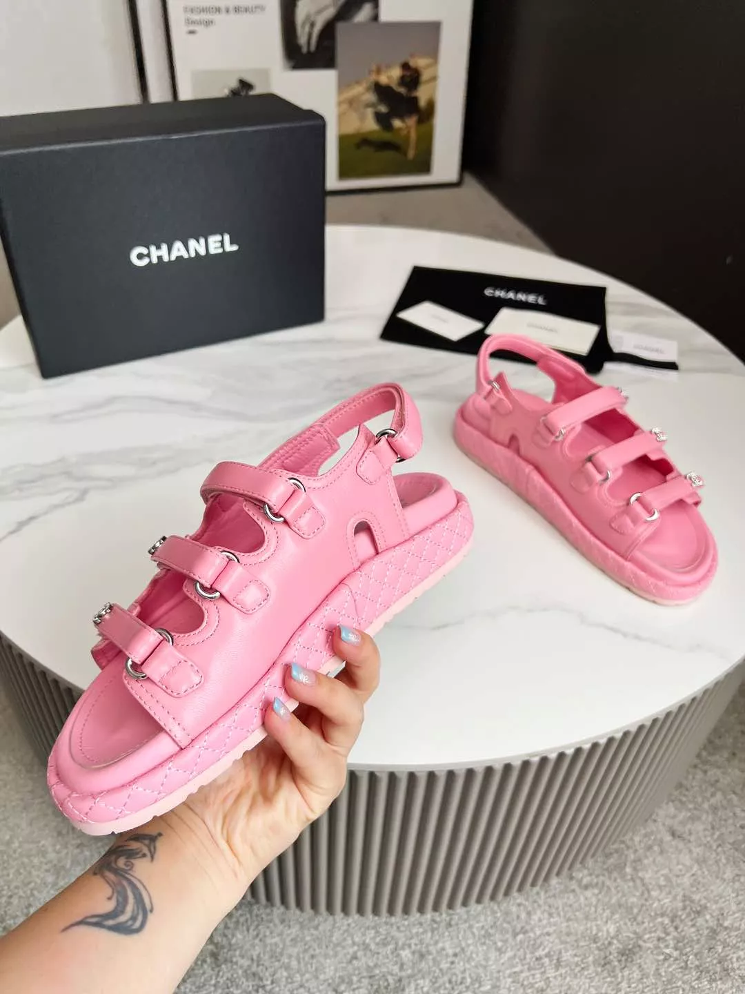 Chanel Sandal For Women Trendsetting 9668