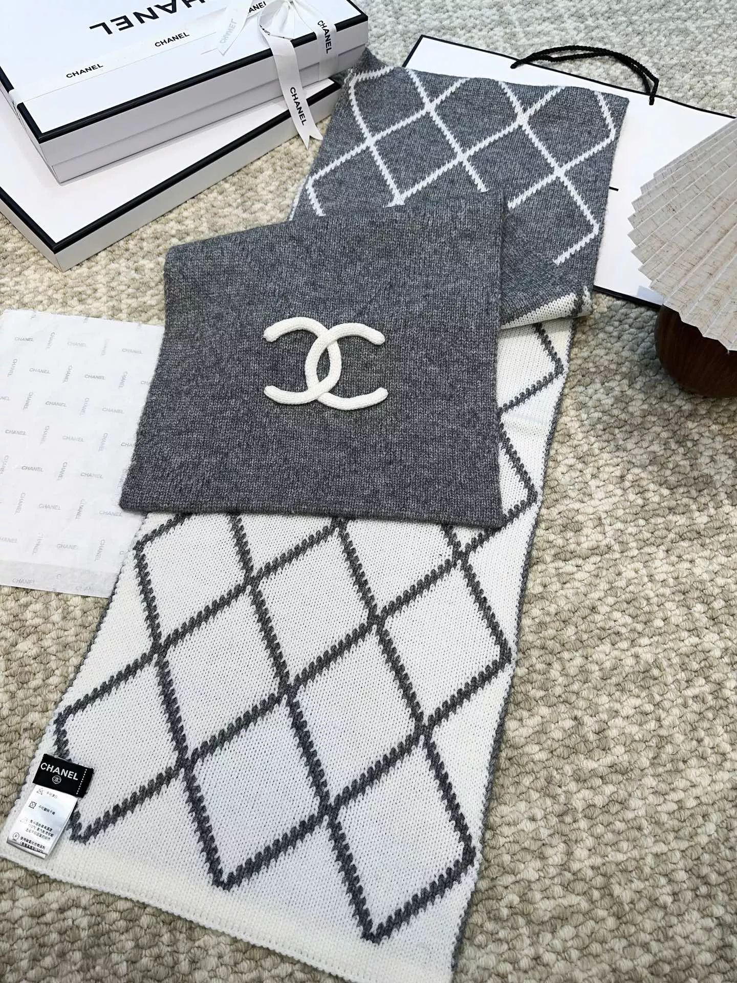 Chanel Scarves For Women Bright 8504