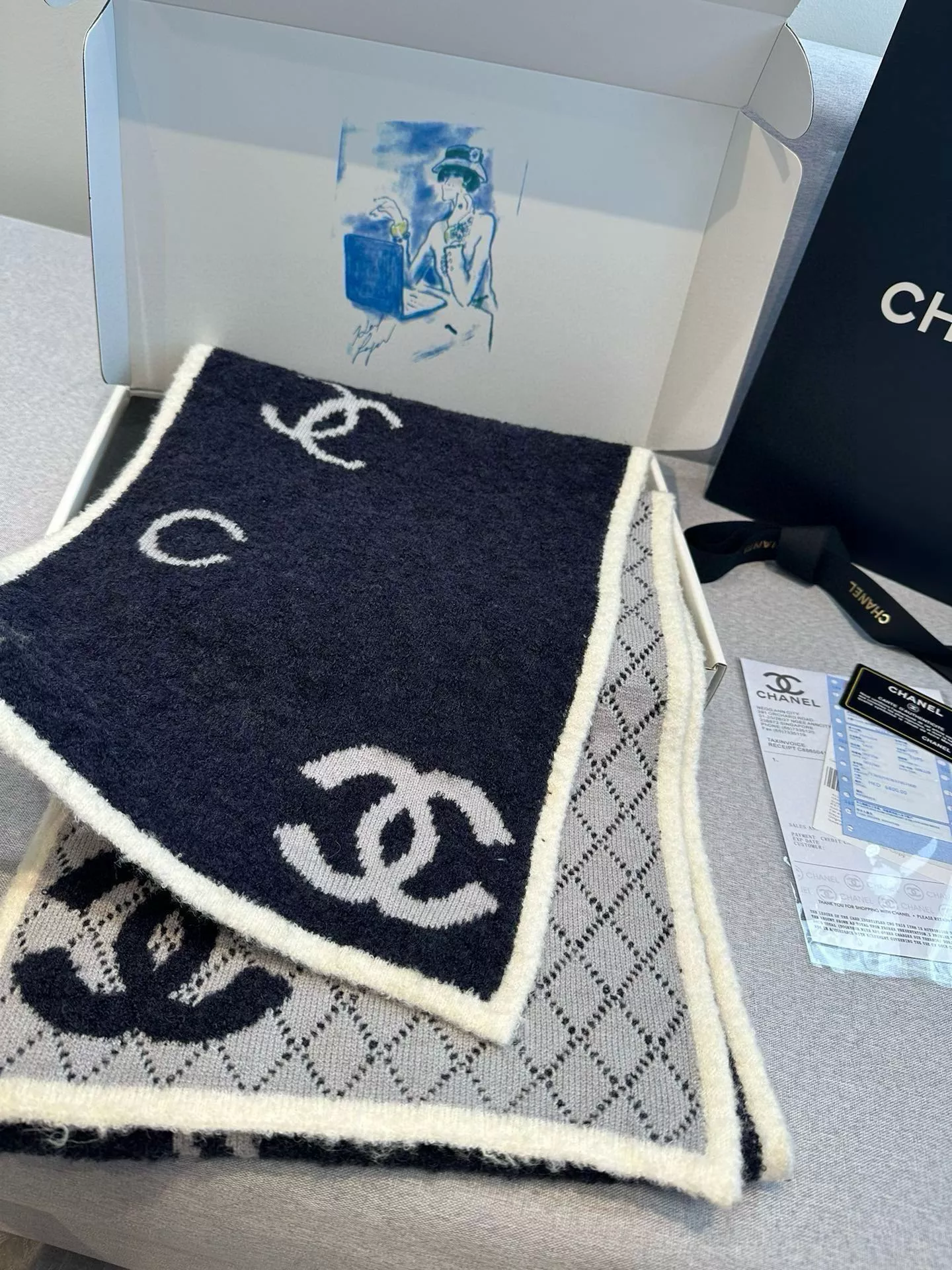 Chanel Scarves For Women Sleek 1535