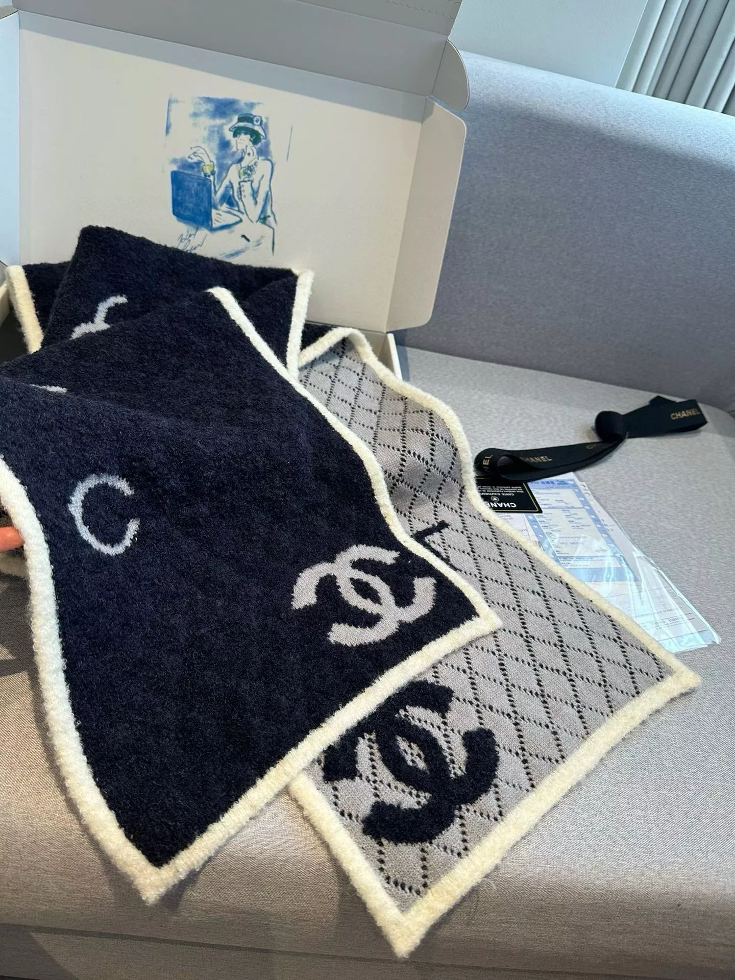 Chanel Scarves For Women Sleek 1535