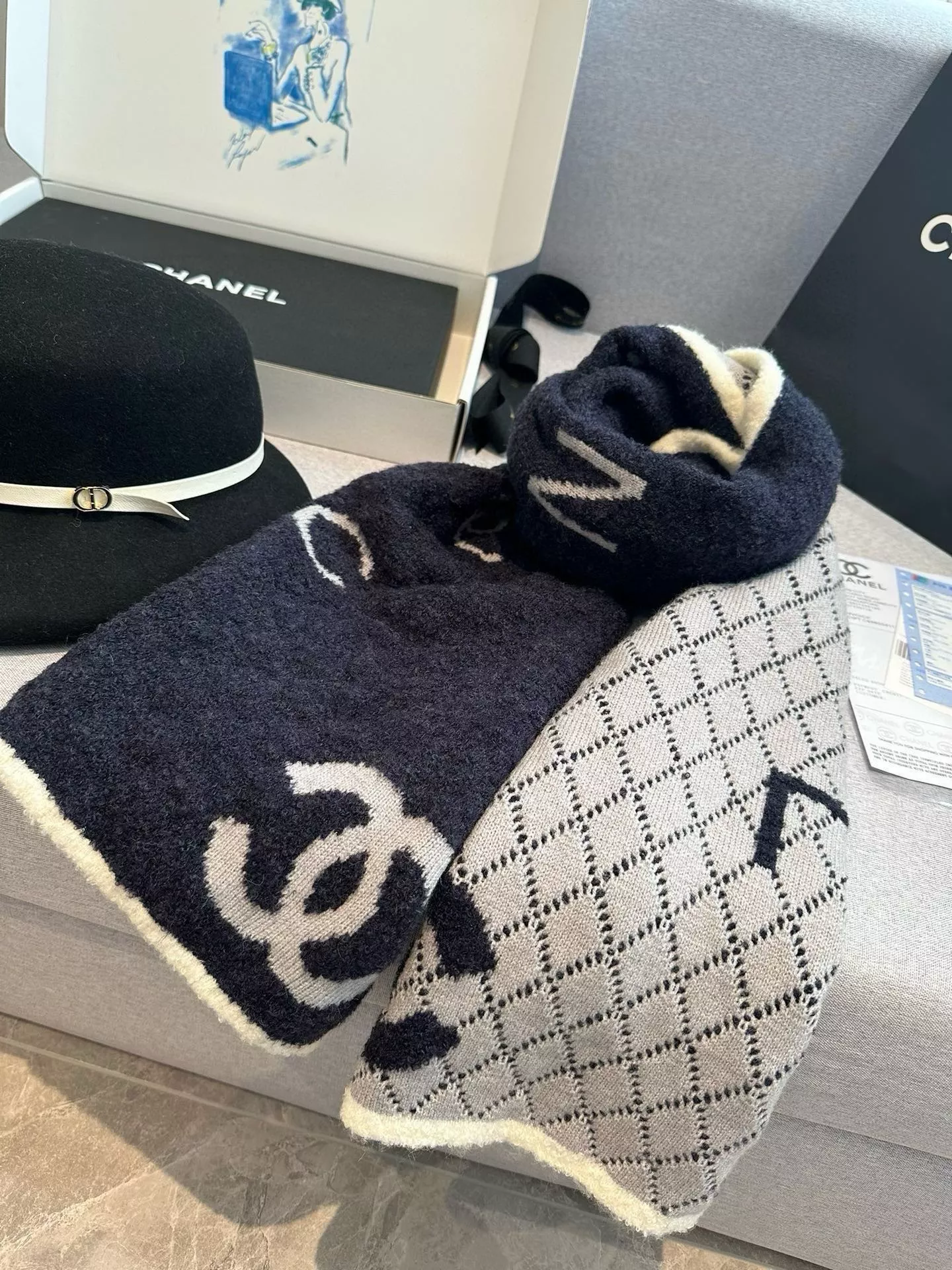 Chanel Scarves For Women Sleek 1535