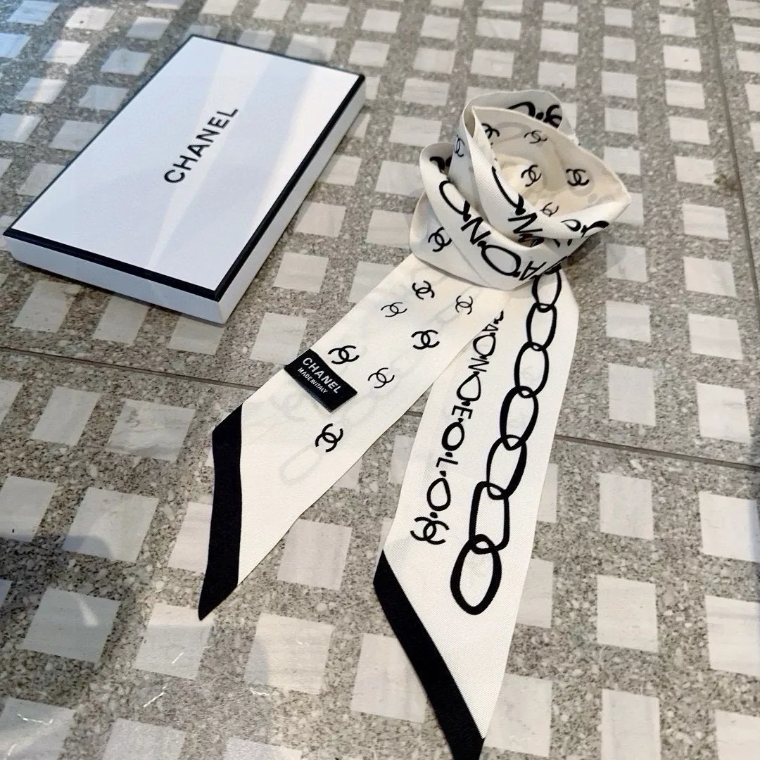 Chanel Silk Scarf Affordable 9283