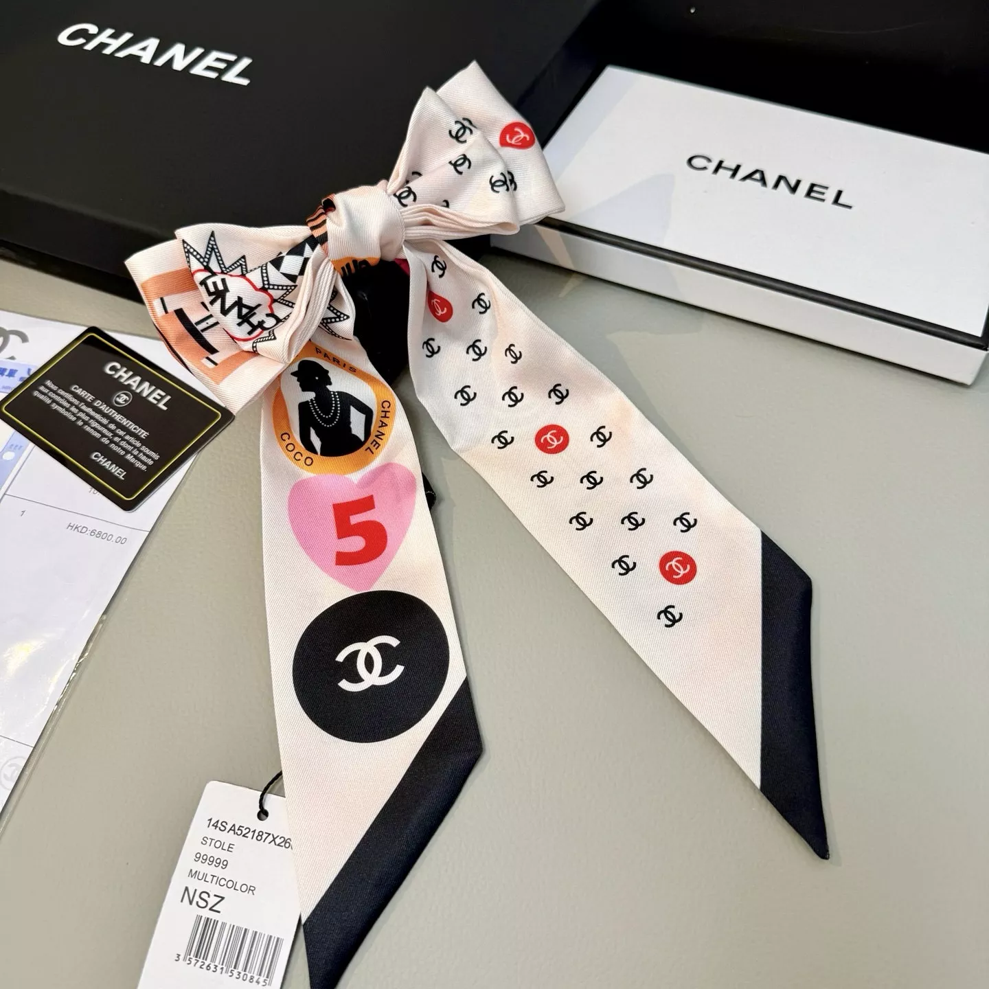 Chanel Silk Scarf GoAnywhere 8183
