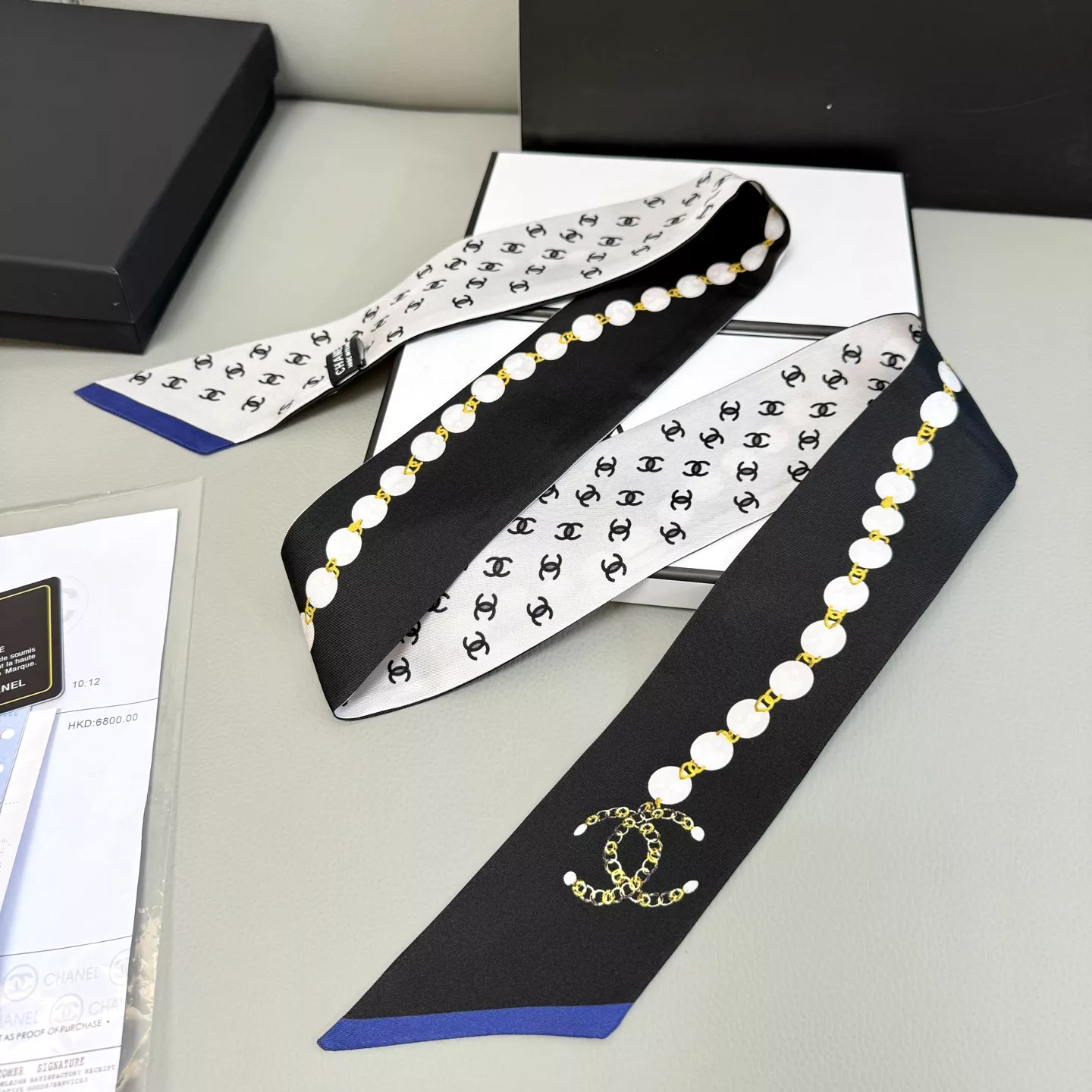Chanel Silk Scarf HighQuality 3633