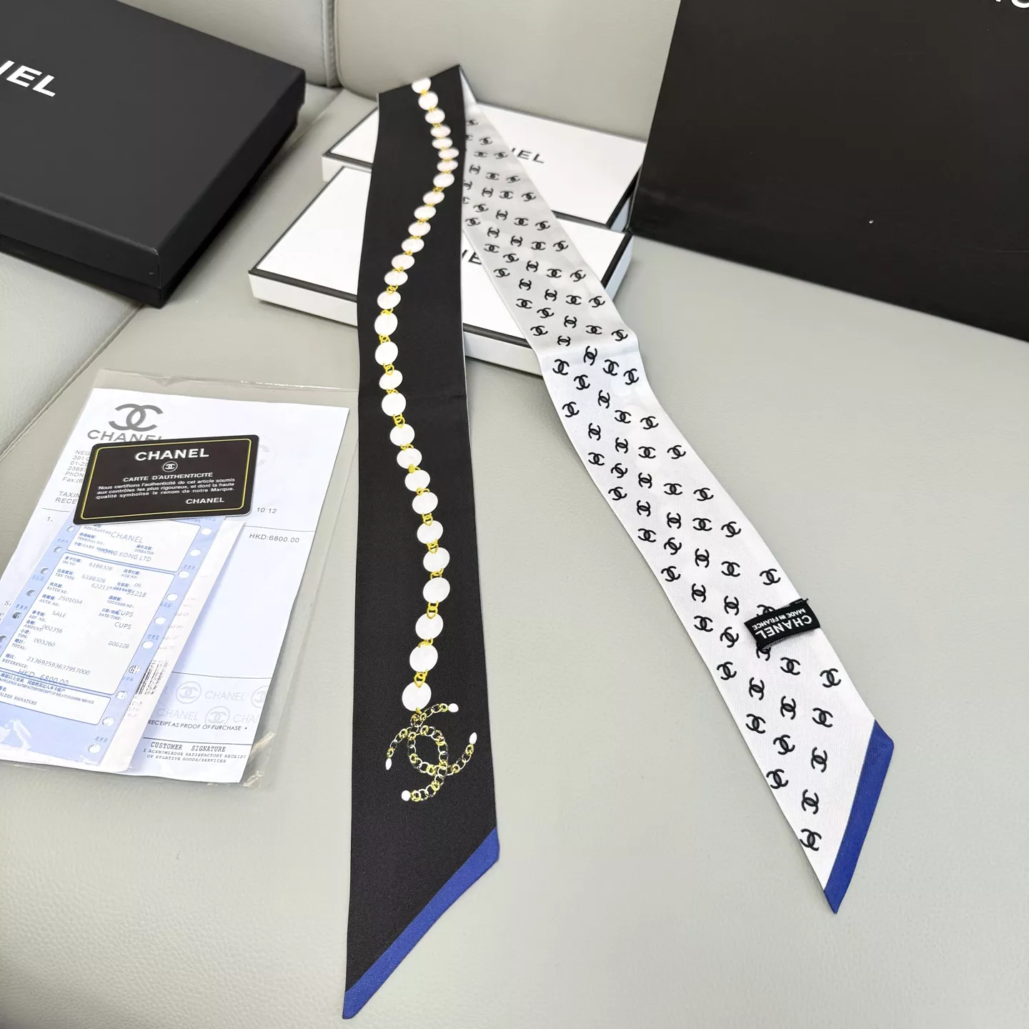 Chanel Silk Scarf HighQuality 3633