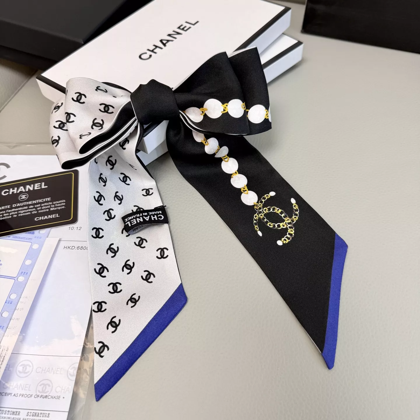 Chanel Silk Scarf HighQuality 3633