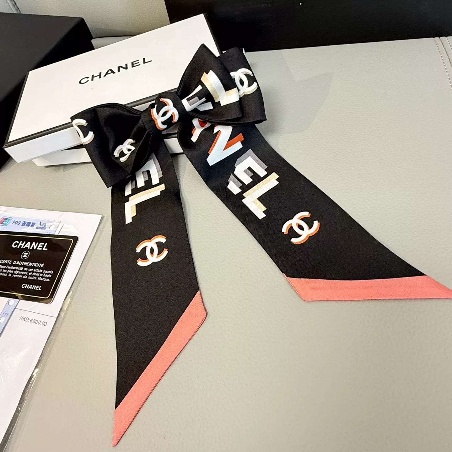 Chanel Silk Scarf NewStyle 3702
