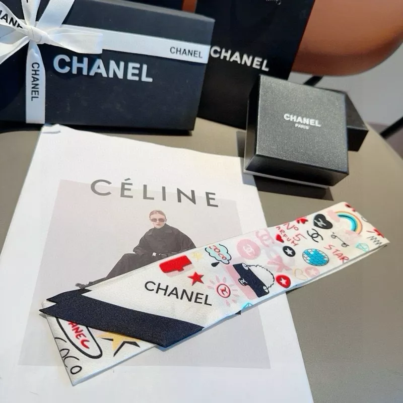 Chanel Silk Scarf Sophisticated 654