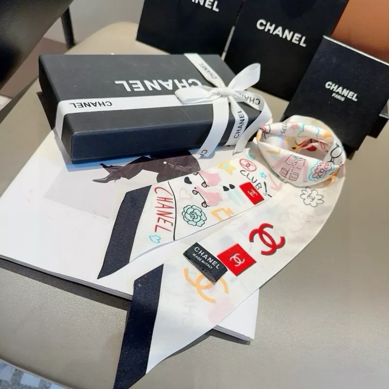 Chanel Silk Scarf Sophisticated 654