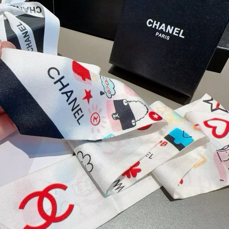 Chanel Silk Scarf Sophisticated 654