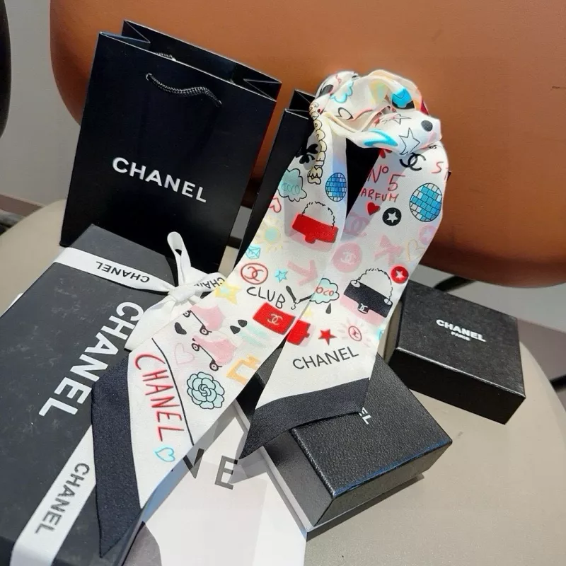 Chanel Silk Scarf Sophisticated 654