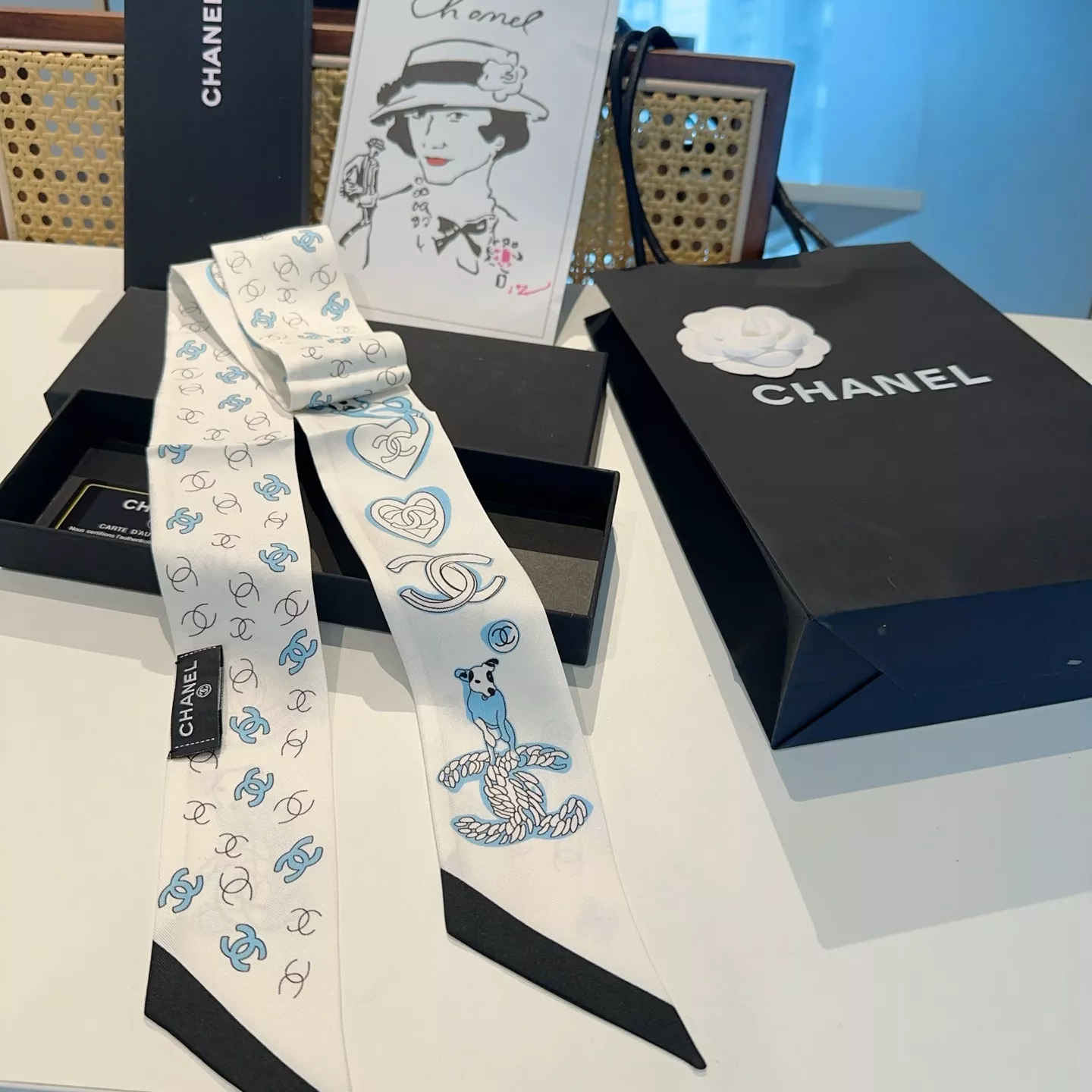 Chanel Silk Scarf TopPick 2776