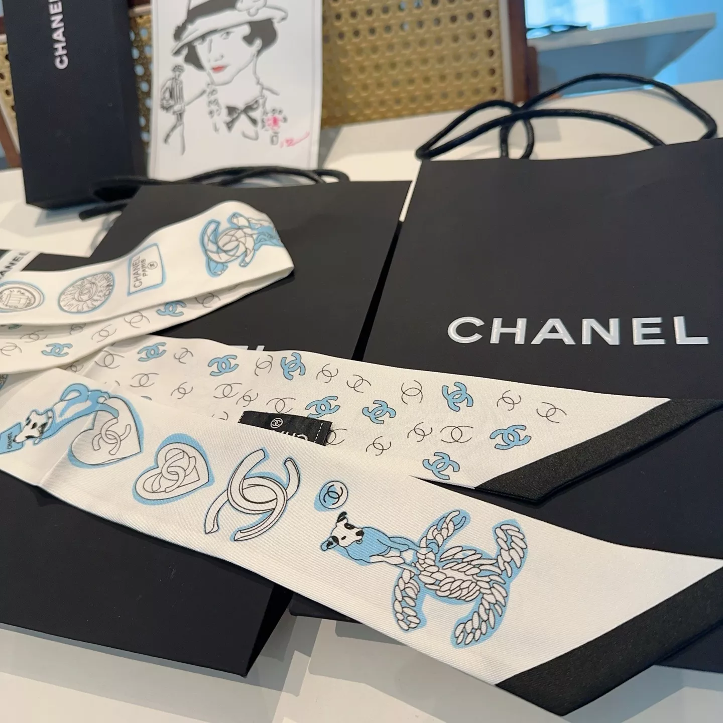 Chanel Silk Scarf TopPick 2776