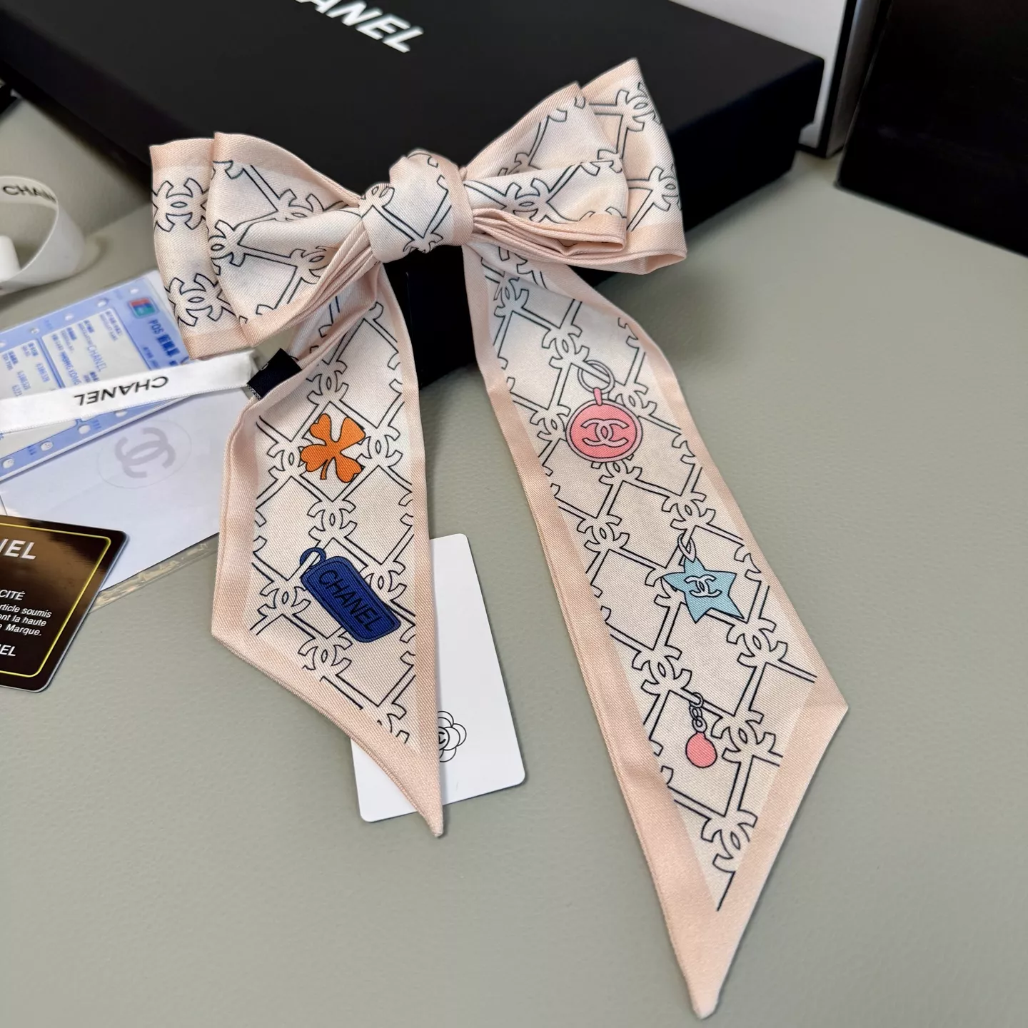 Chanel Silk Scarf Trendy 5797
