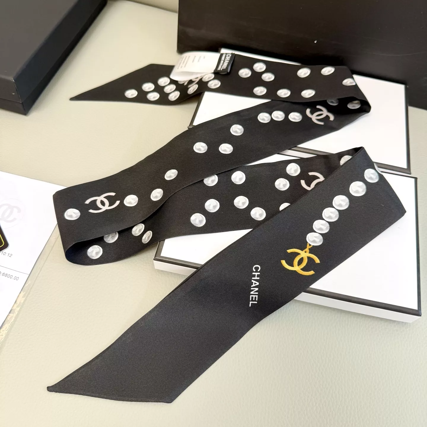 Chanel Silk Scarf WellDesigned 2171