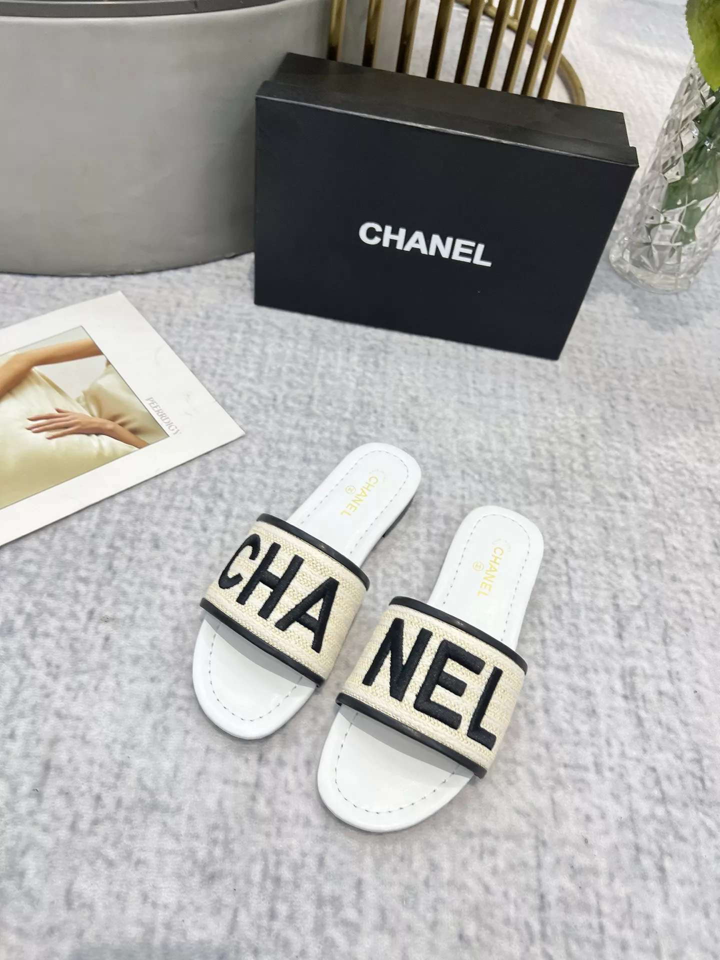 Chanel Slippers For Women Affordable 7563