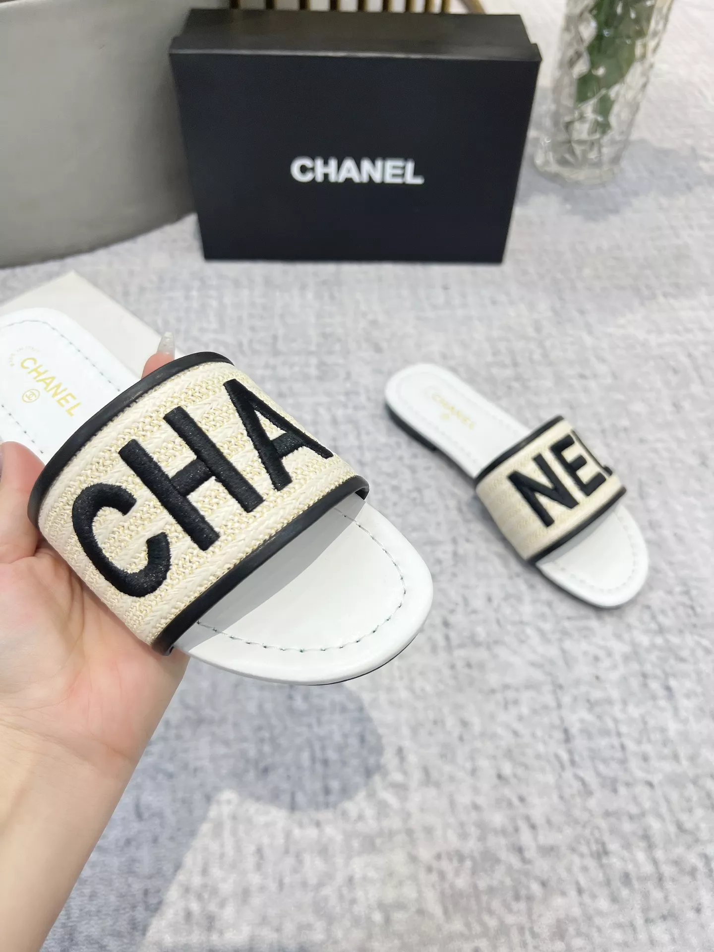 Chanel Slippers For Women Affordable 7563