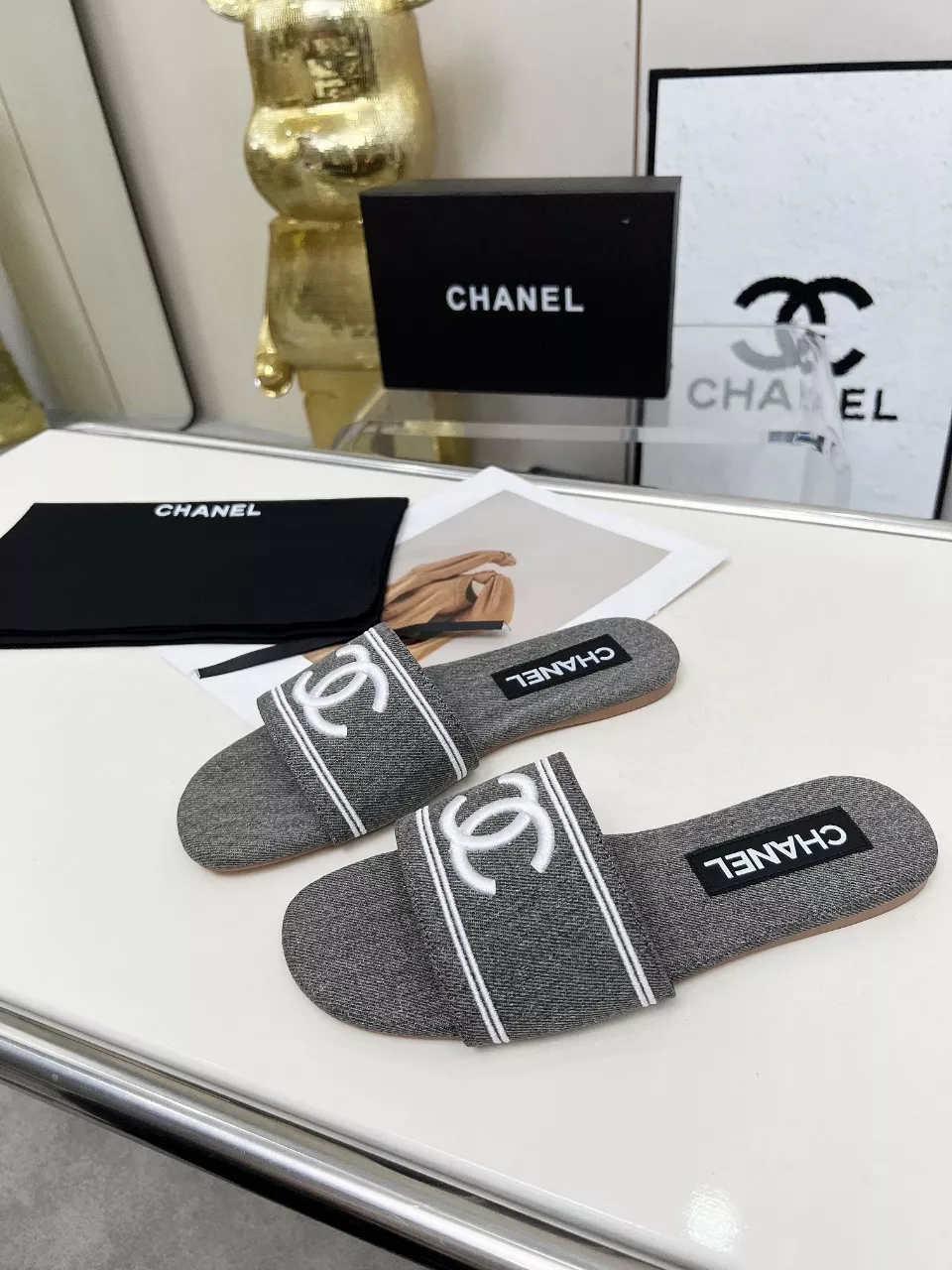 Chanel Slippers For Women Bold 9744
