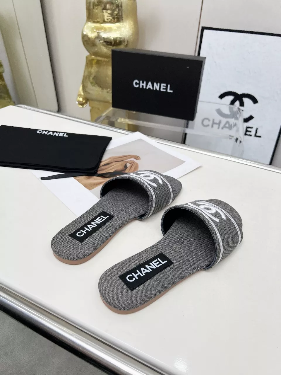 Chanel Slippers For Women Bold 9744