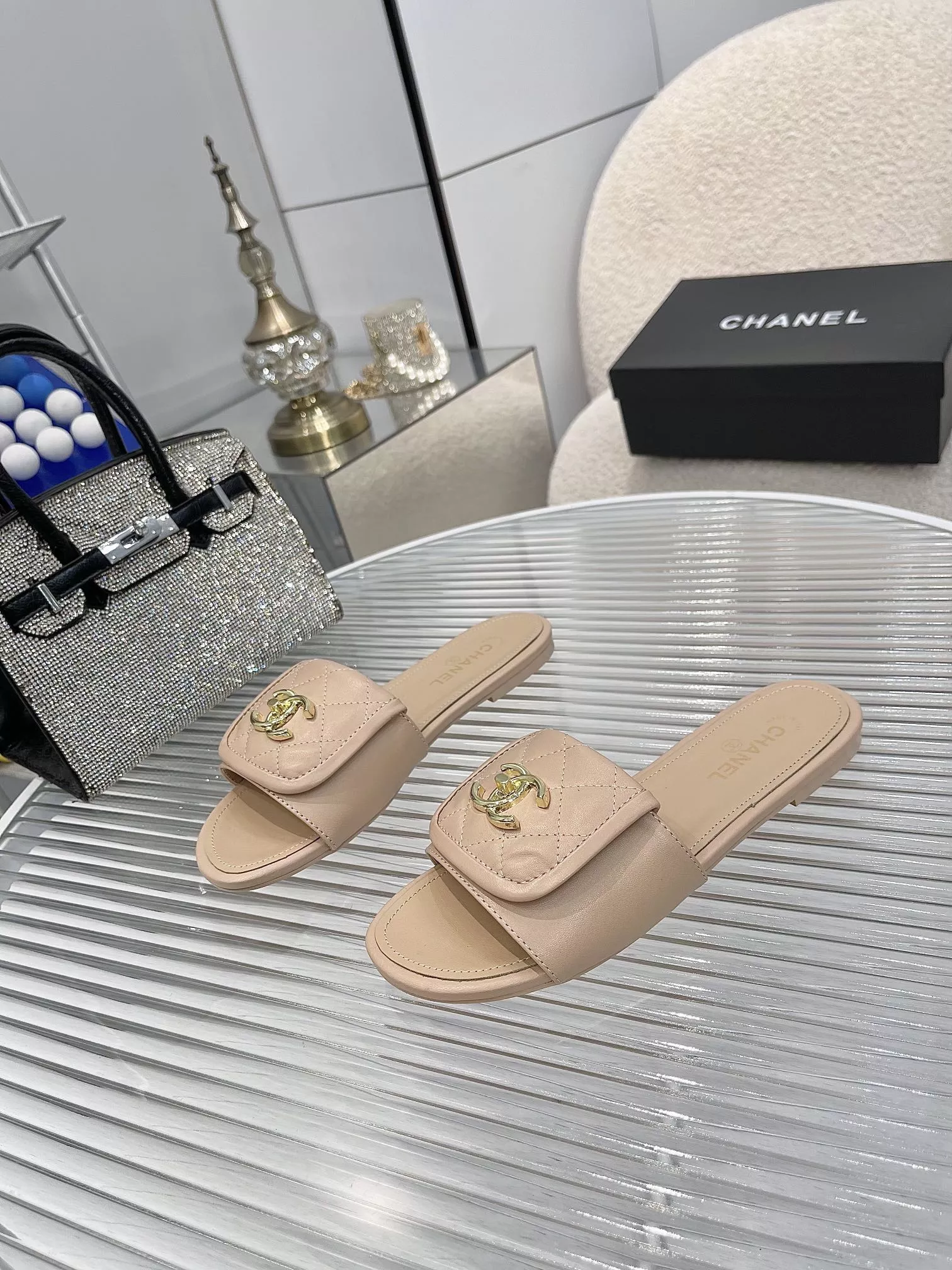 Chanel Slippers For Women Breathable 8733