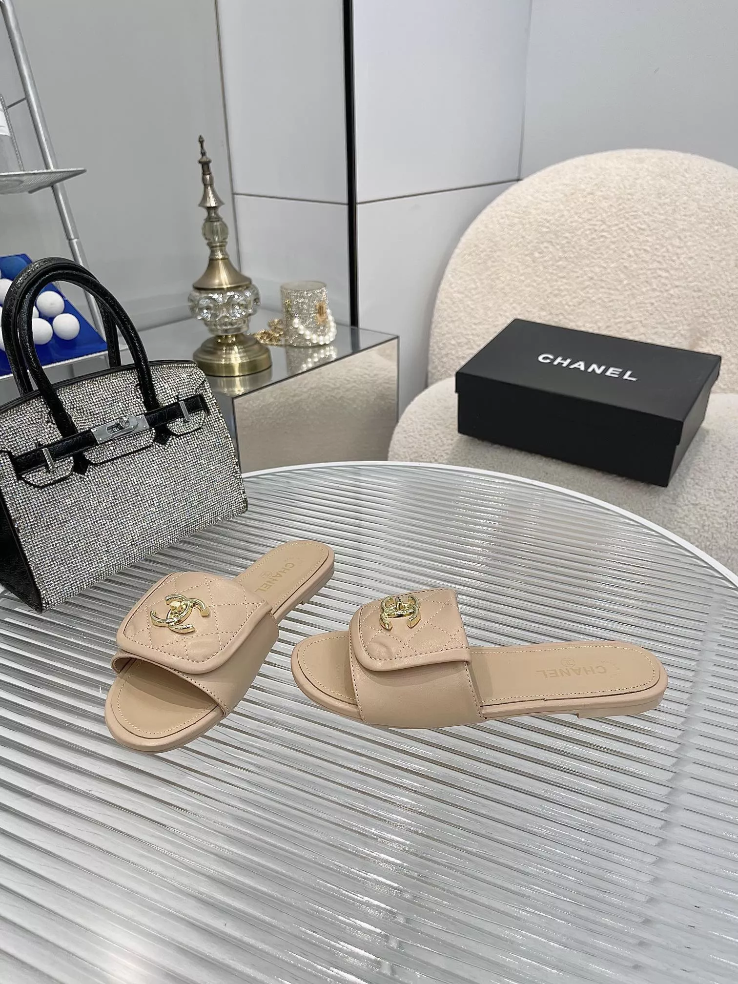 Chanel Slippers For Women Breathable 8733