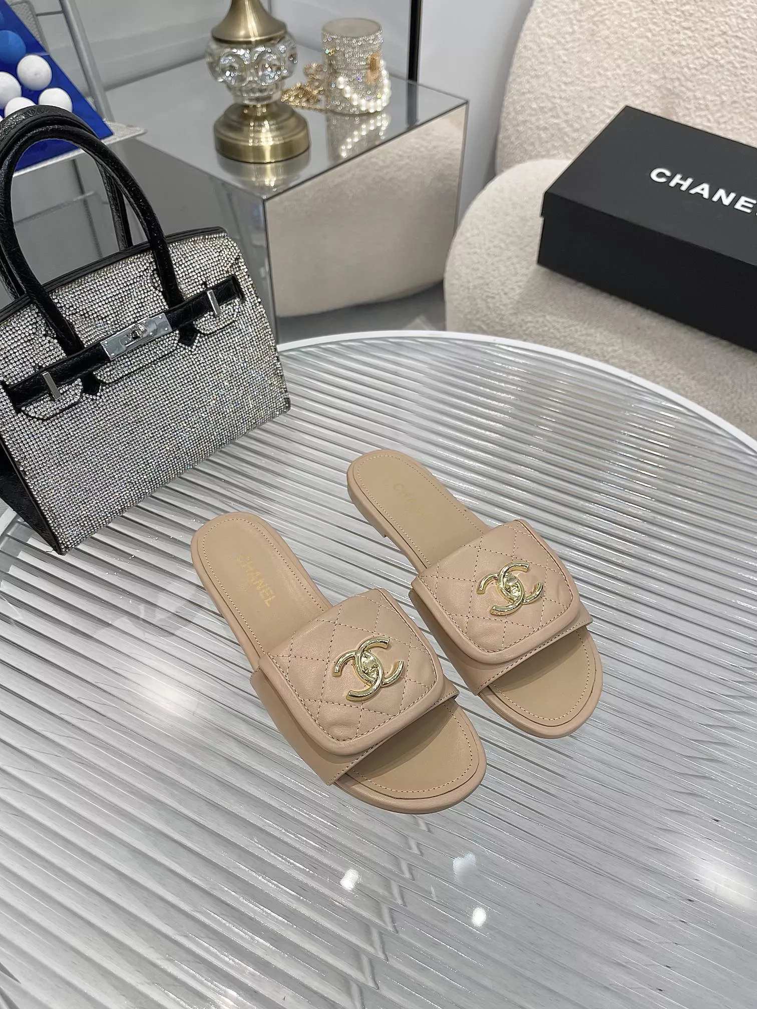 Chanel Slippers For Women Breathable 8733