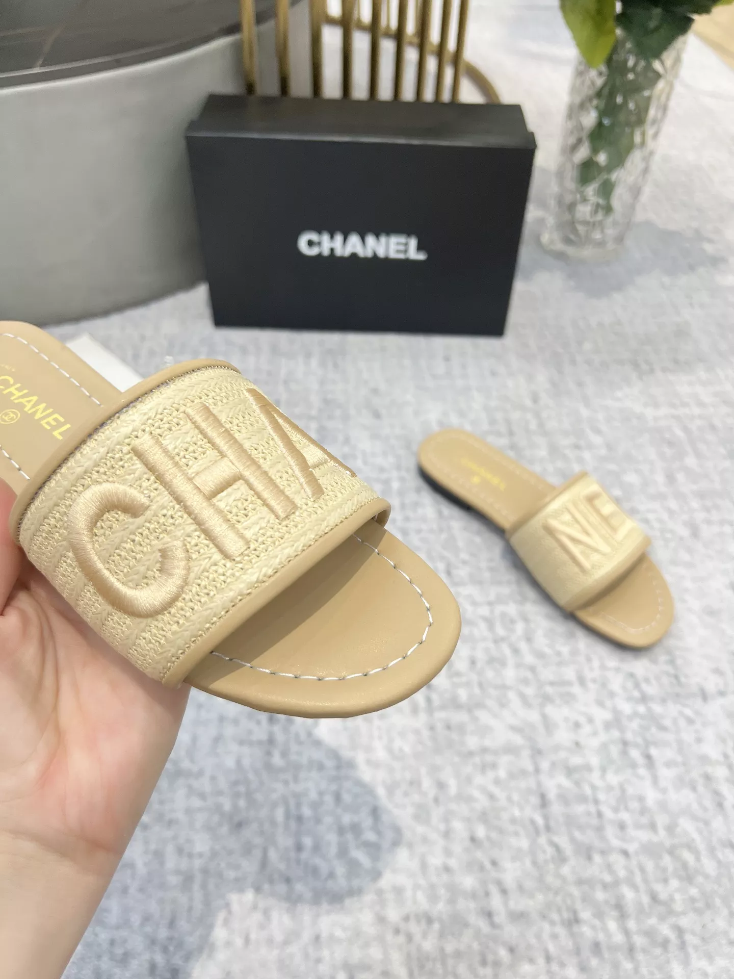 Chanel Slippers For Women Compact 2130