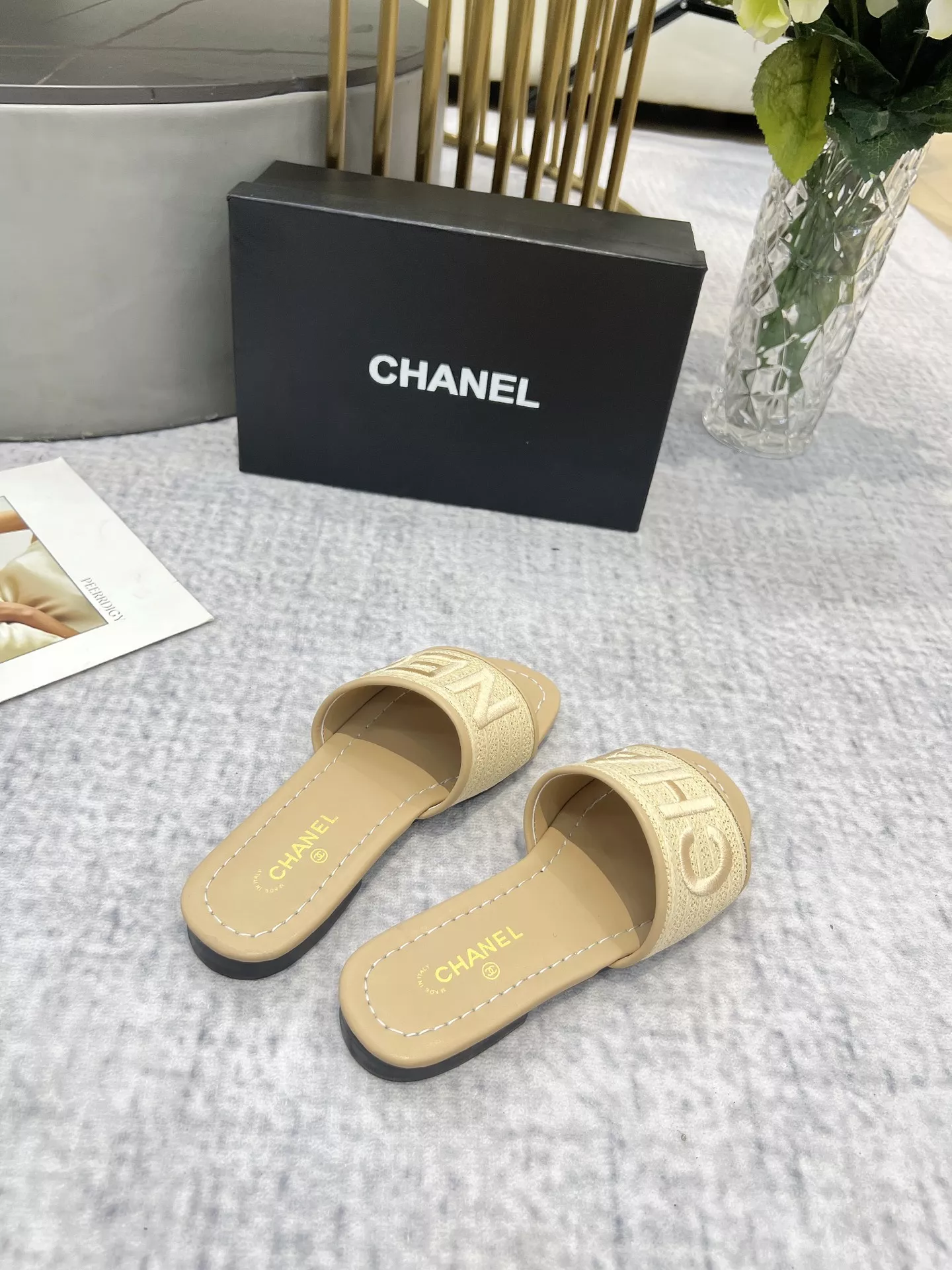 Chanel Slippers For Women Compact 2130