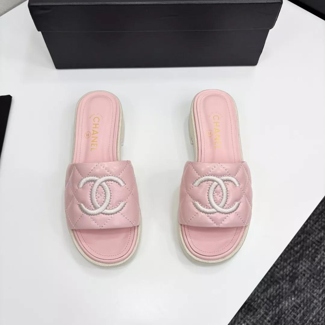 Chanel Slippers For Women Durable 1541
