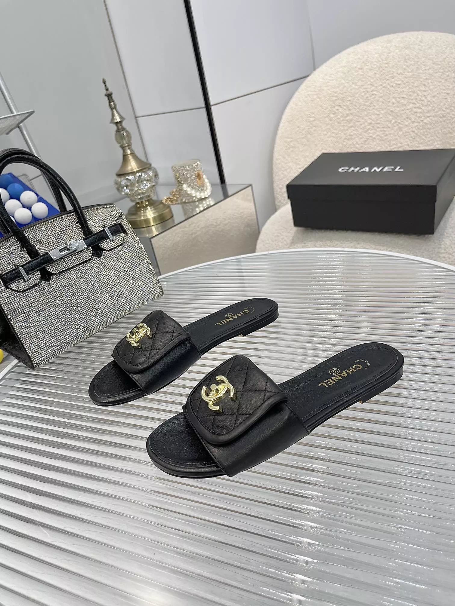 Chanel Slippers For Women Durable 6123