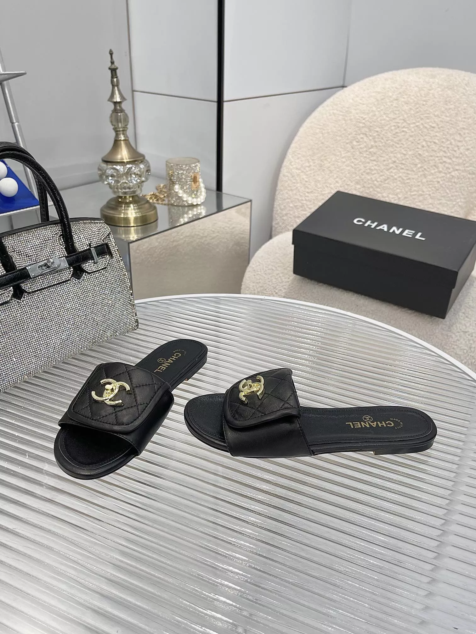 Chanel Slippers For Women Durable 6123