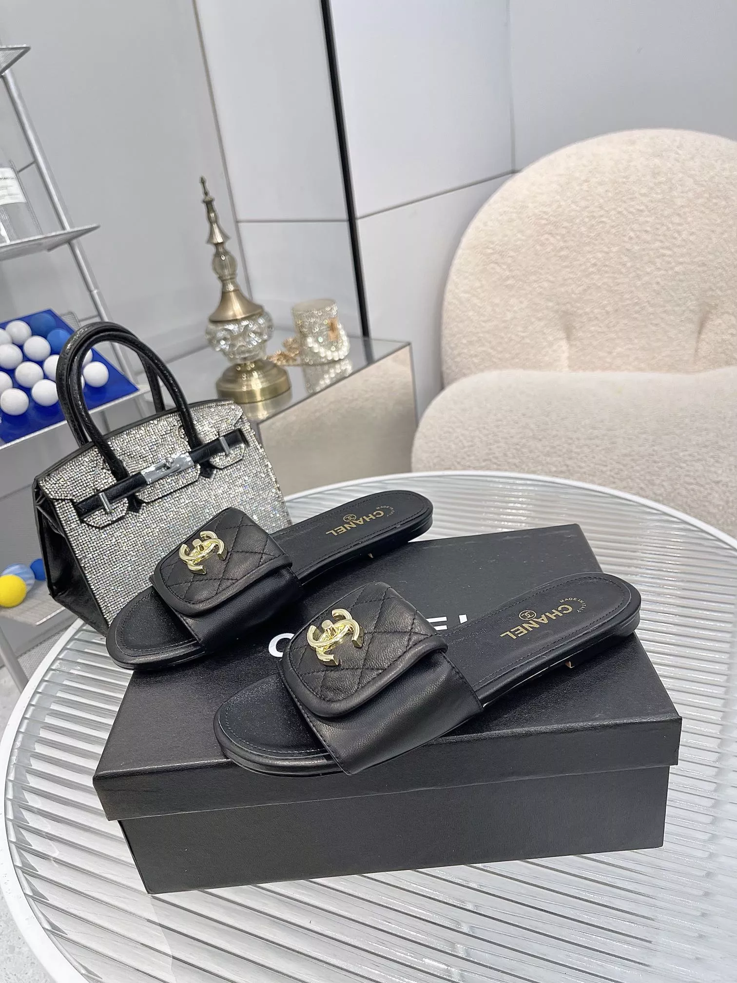 Chanel Slippers For Women Durable 6123