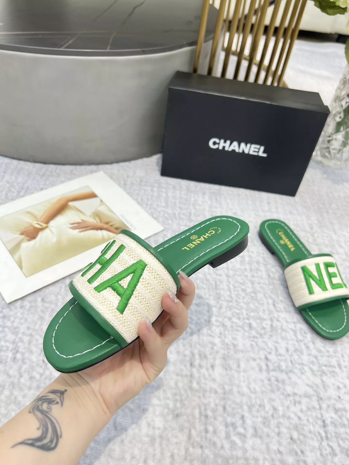 Chanel Slippers For Women Durable 6331