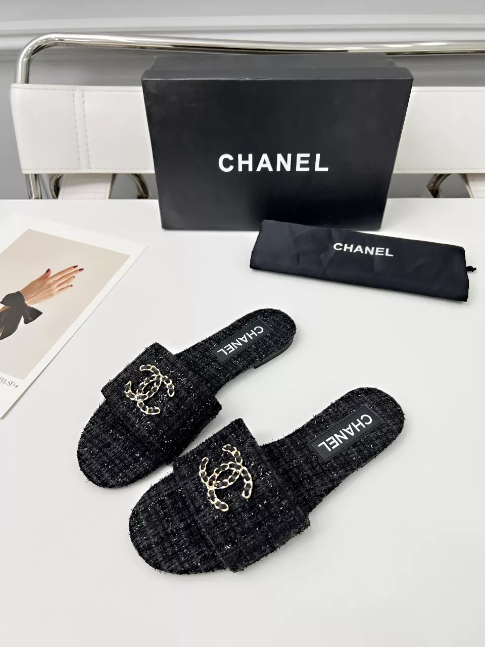 Chanel Slippers For Women Durable 9469
