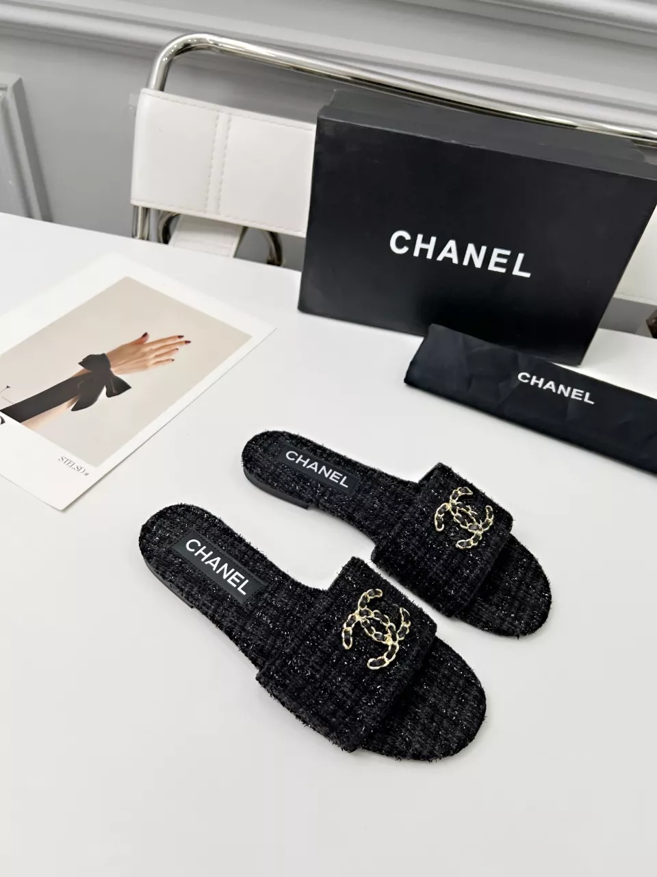 Chanel Slippers For Women Durable 9469
