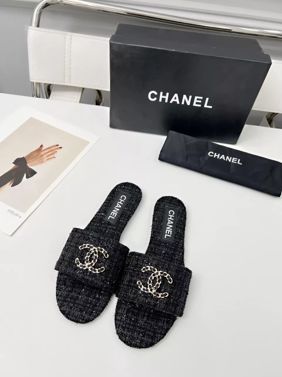 Chanel Slippers For Women Durable 9469