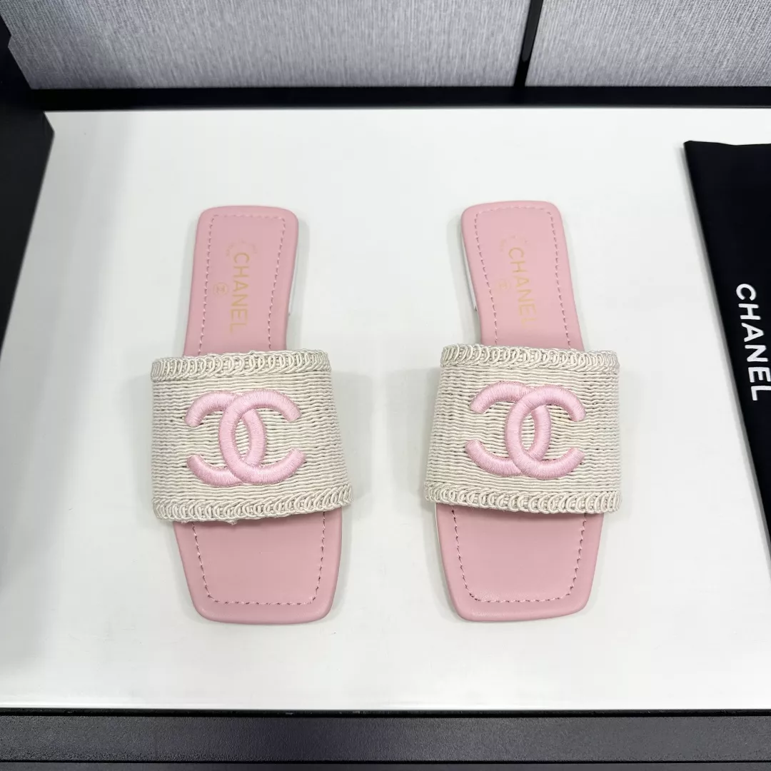 Chanel Slippers For Women Elegant 6190