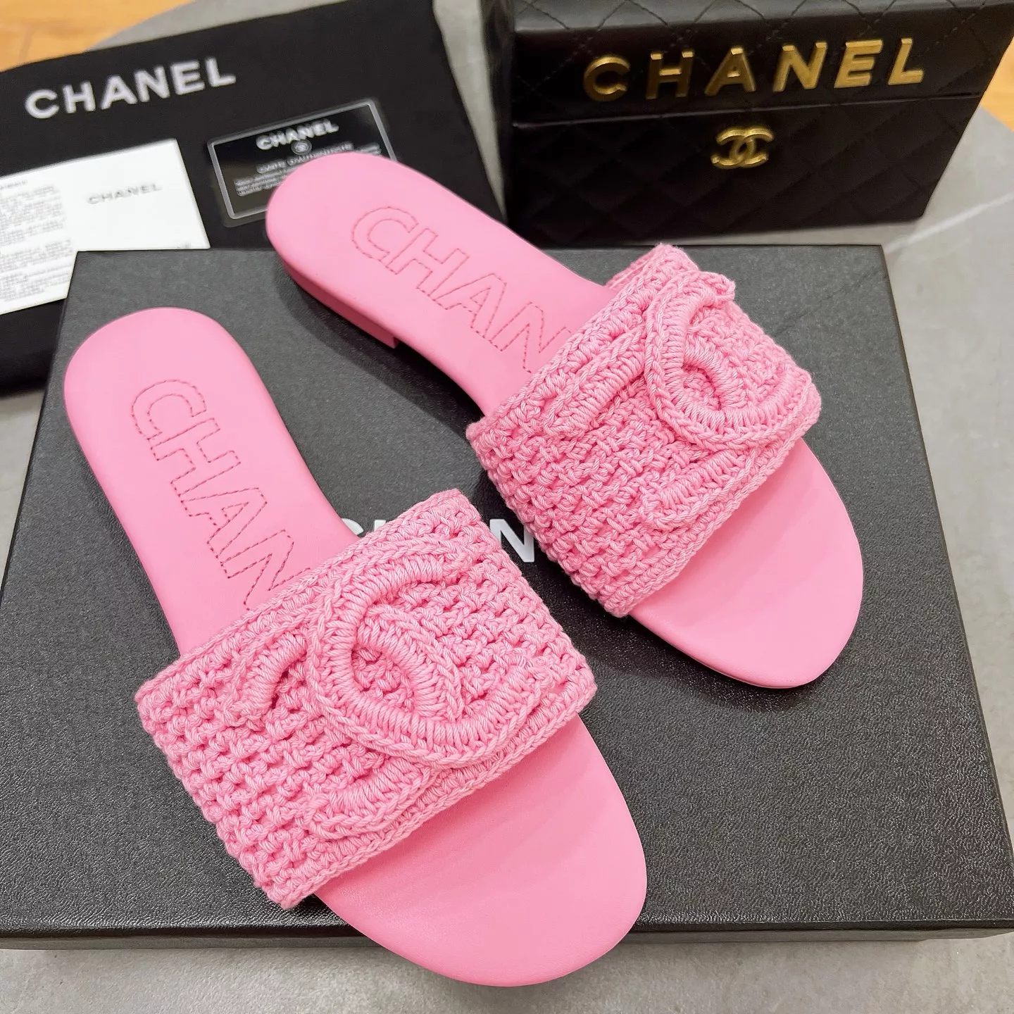 Chanel Slippers For Women Lightweight 9357