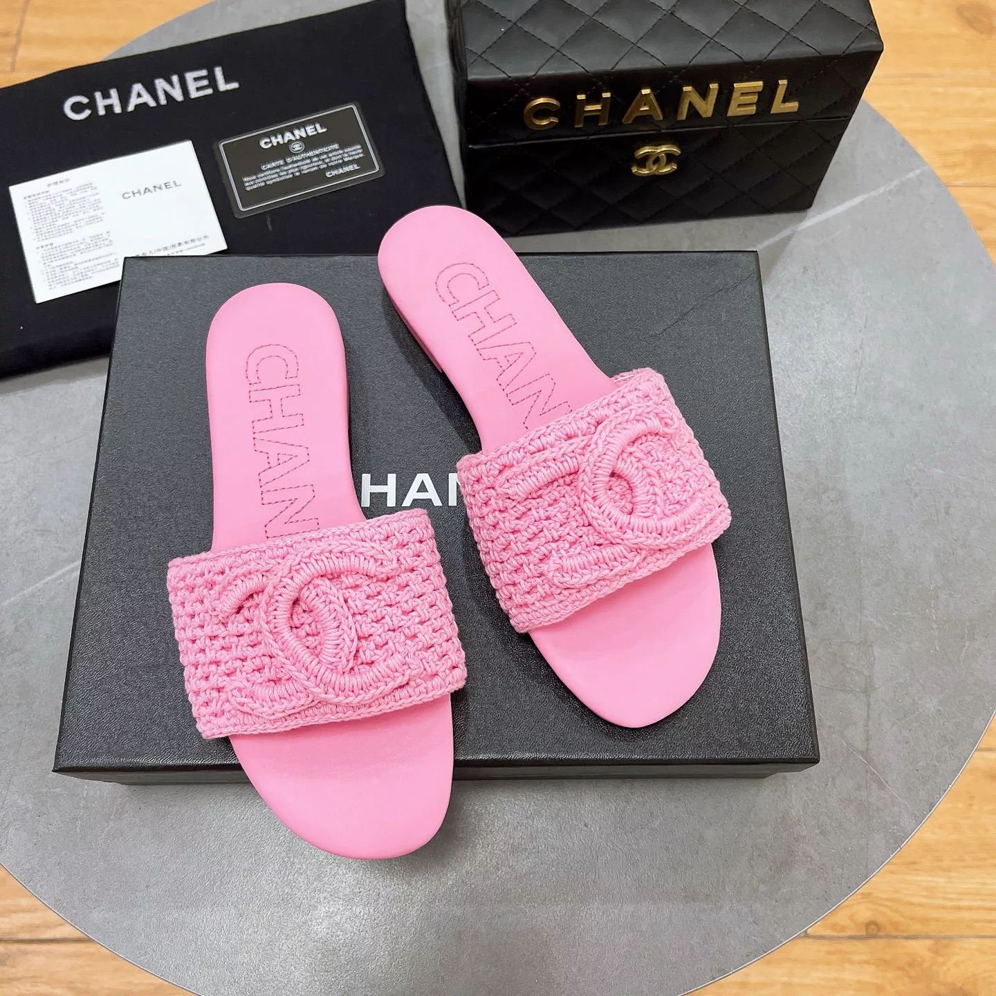 Chanel Slippers For Women Lightweight 9357